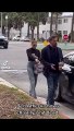 Ben Affleck e Jennifer Lopez litigano in strada