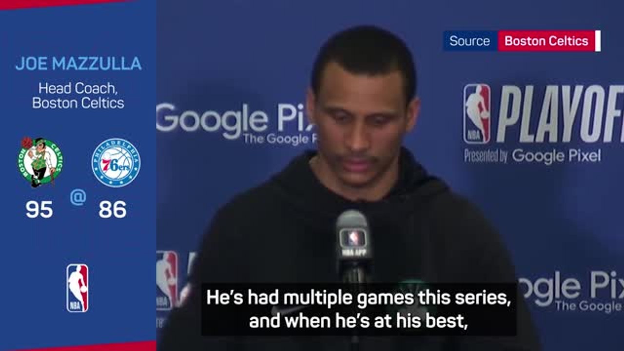 Emotions high for Tatum and Mazzulla as Celtics win in City of Brotherly Love