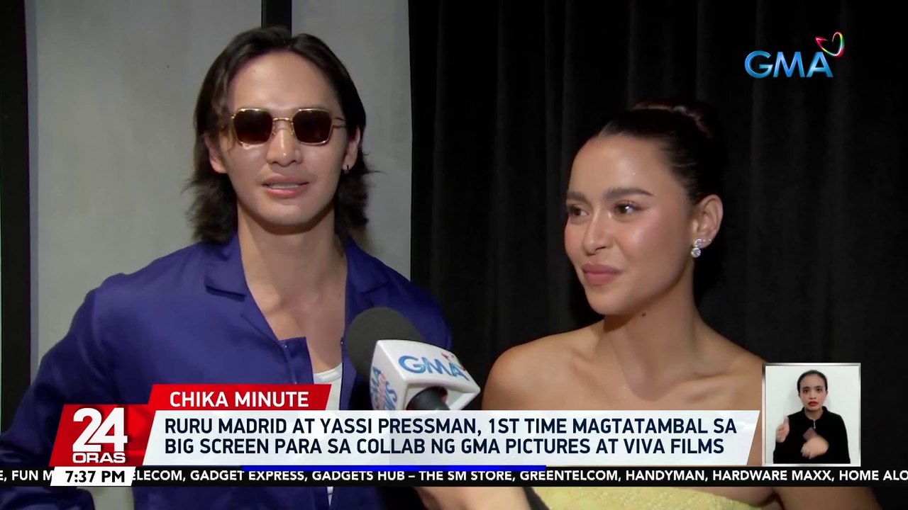 Ruru Madrid at Yassi Pressman, 1st time magtatambal sa big screen para sa collab ng GMA Pictures at Viva Films | 24 Oras