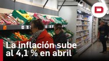El IPC sube al 4,1 % y los alimentos crecen hasta el 12,9 %