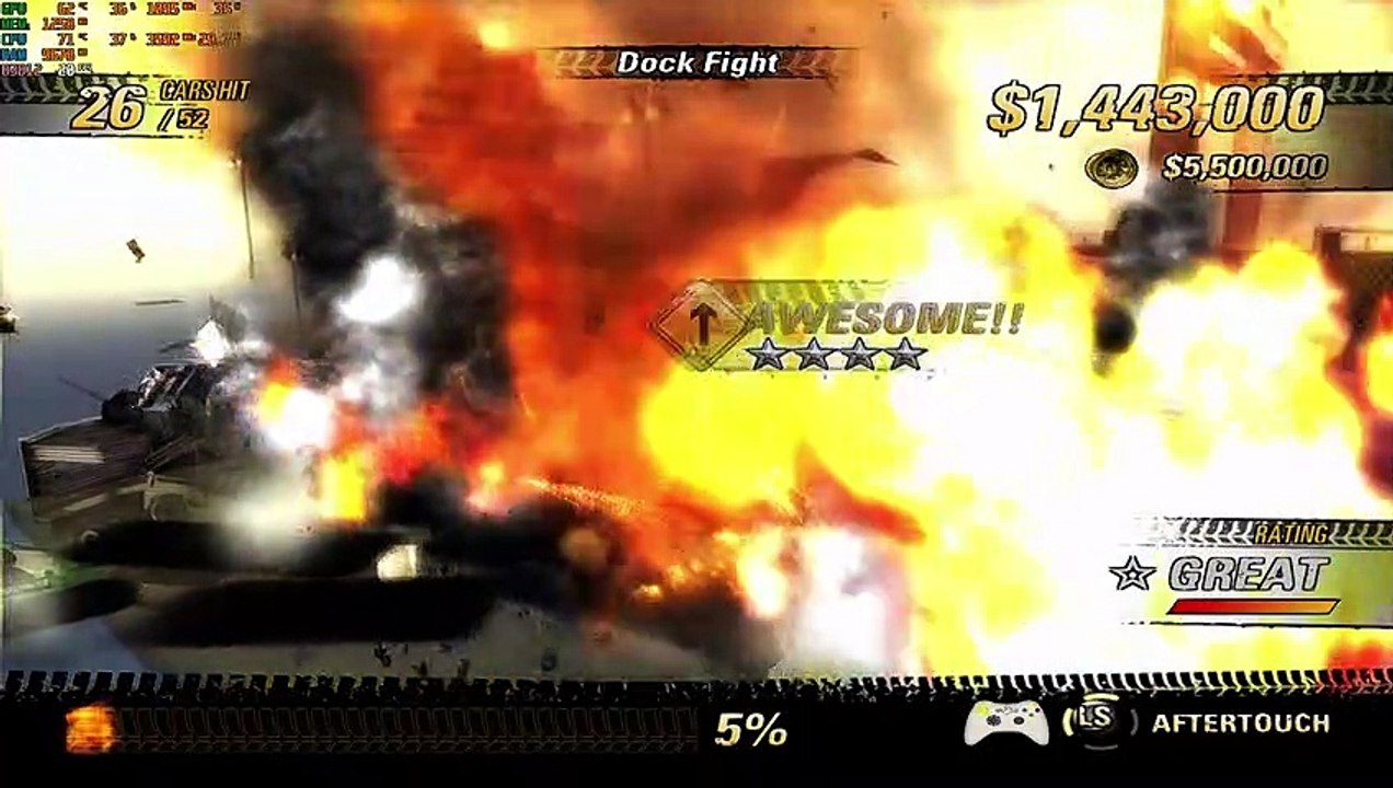 Burnout Revenge on the Xenia Emulator