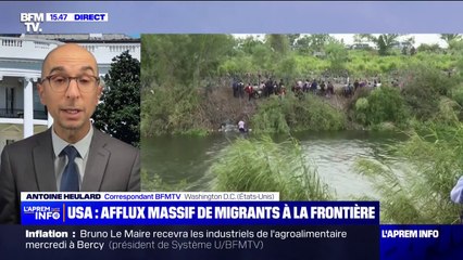 Download Video: Aux États-Unis, plus de 10.000 passages clandestins de migrants par jour à la frontière avec le Mexique