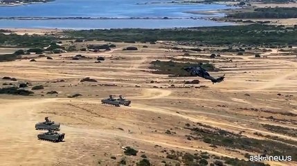 Scontro a fuoco e missili, Tiger e tank Leopard: l'esercitazione Nato