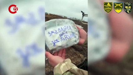 Teslim olmak isteyen Rus askere drone'la talimat gitti