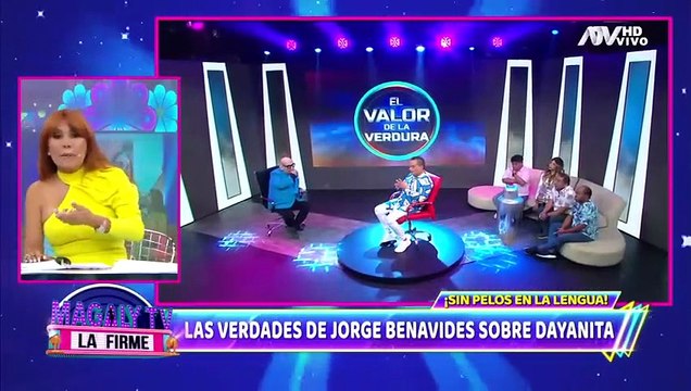 Jorge Benavides tilda de malagradecida a Dayanita