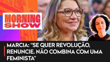 Filósofa sugere que Janja deixe o posto de primeira-dama