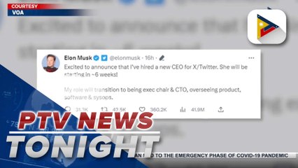 Musk says he has hired a new CEO for Twitter