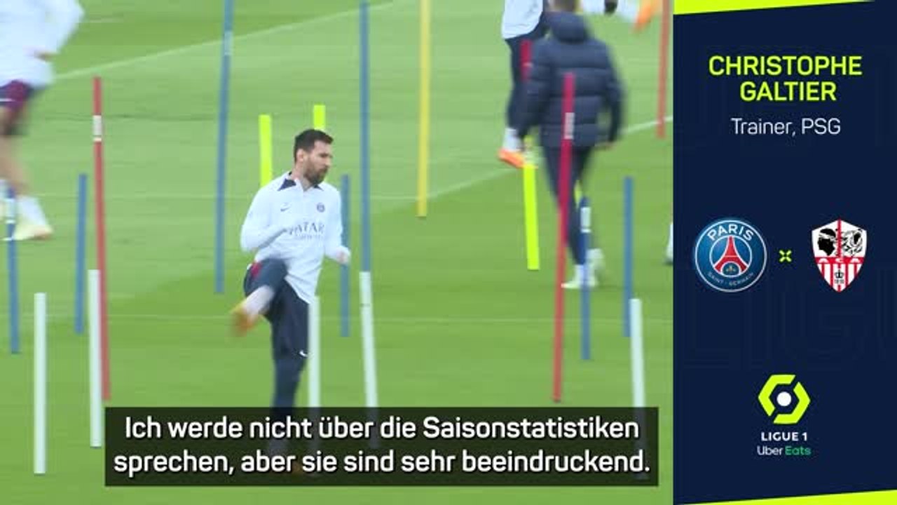 Galtier: Messi möchte 'weiteren Pokal gewinnen'