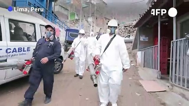 Peru's health workers fumigate homes to curb deadly dengue outbreak