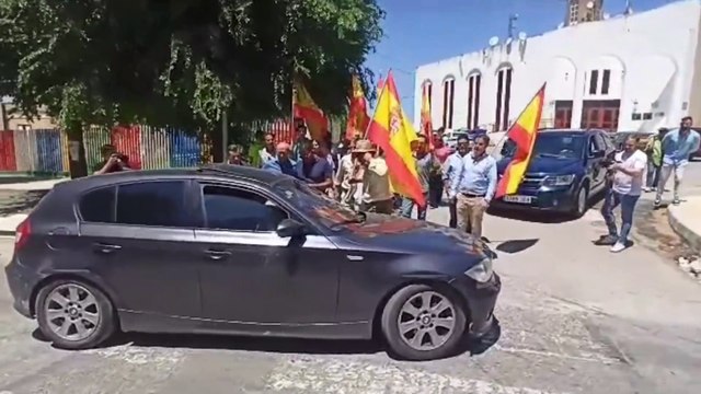 Insultos, agresiones y un herido leve durante un acto de Vox en Marinaleda