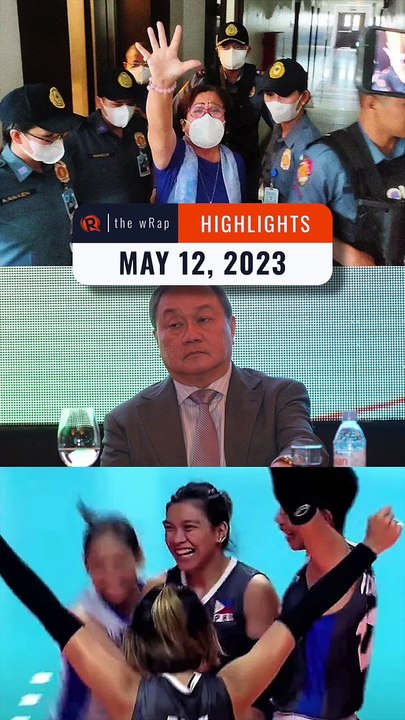 Rappler's highlights: Leila de Lima, Gilas Pilipinas, Alyssa Valdez | The wRap | May 12, 2023
