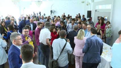 Page participa en un acto con sector agroalimentario en Tomelloso