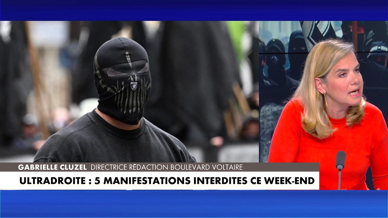 Gabrielle Cluzel : «[Concernant l'interdiction de ces manifestations] Ça relève de la grande manipulation politique et même du théâtre de l'absurde»