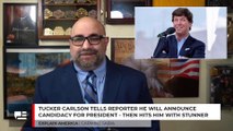 Tucker Carlson Tells Reporter He Will Announce Candidacy For President - Then Hits Him With Stunner