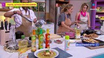 Pastel Azteca con Chicharrón: Deliciosa receta de Linda Cherem