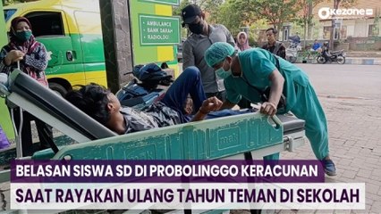 Download Video: Belasan Siswa SD di Probolinggo Keracunan saat Rayakan Ulang Tahun Teman di Sekolah