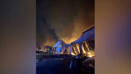 KSA - FIRE IN SHOPPING MARKET