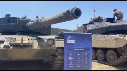 Nato, maxi-esercitazione in Sardegna con Leopard 2 e Tiger