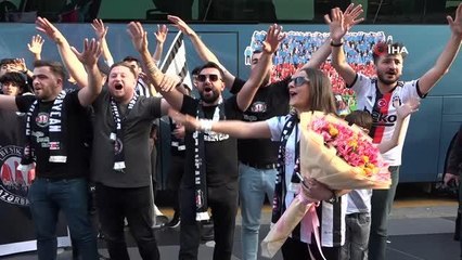 Beşiktaş, Bakü'ye geldi