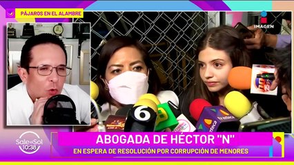 Defensa de Héctor N en espera de resolución por corrupción de menores