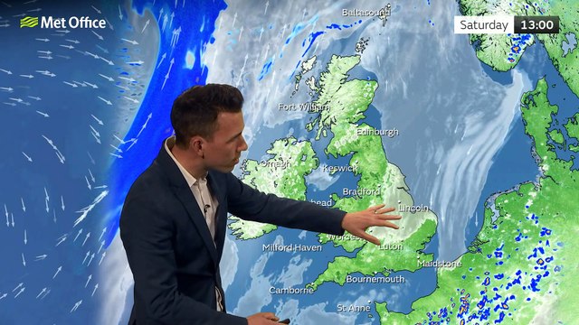 Met Office Evening Weather Forecast 12/05/23– brighter and warmer for most