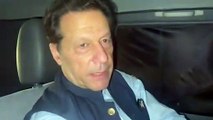 Imran Khan Exclusive Interview From  Car | Chairman PTI Imran Khan Exclusive Video Message for Supporters