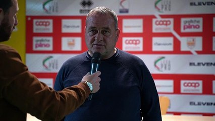 Messina, mister Raciti nel pre gara con il Gelbison