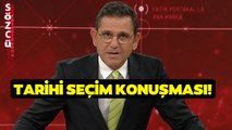 Fatih Portakal'dan Tüyleri Diken Diken Yapan Seçim Konuşması...