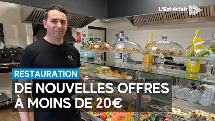 De nouvelles offres de restauration à moins de 20€