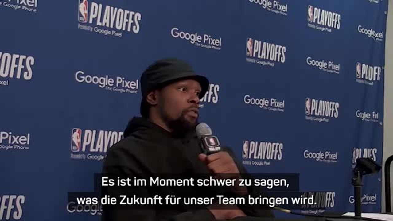 Durant zu offseason-aus: "war scheiße"