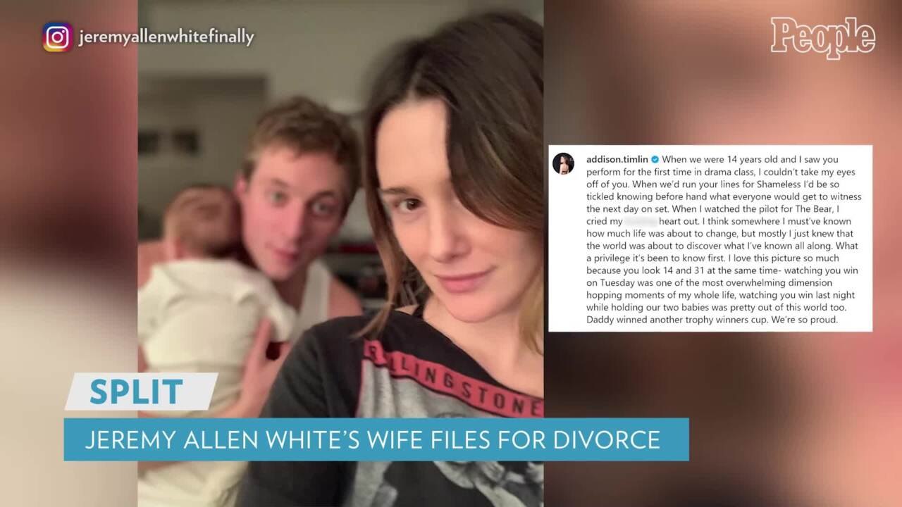 Jeremy Allen White's Wife Addison Timlin Files for Divorce After More Than Three Years of Marriage