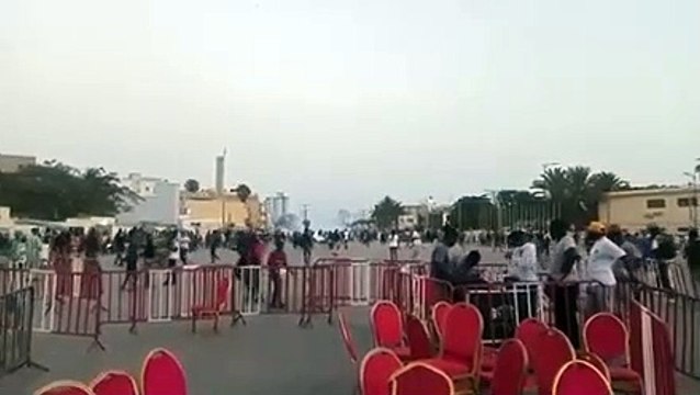 Manifestation de F24: ça tourne au vinaigre, jets de pierres et tirs de gaz lacrymogènes, la presse pas épargnée