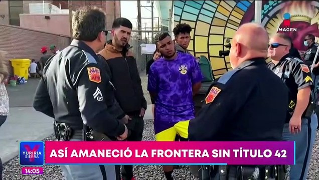Así amaneció la frontera México-EU tras el fin del Título 42