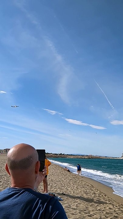 feu sur Argelès sur mer