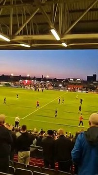 Derry City celebrate victory over Bohemians