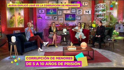 Alexa Hoffman y su abogada explica qué es corrupción de menores, presunto delito de Héctor N