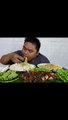 Mukbang 1 Kg Spicy Stir-fried Baby Cuttlefish   Spicy Boiled Noodles   Rice
