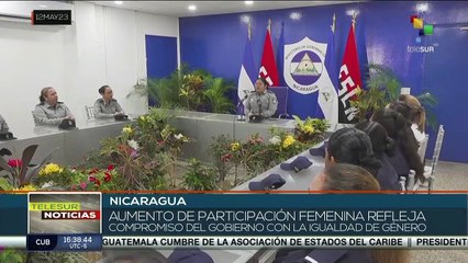 Gobierno de Nicaragua promueve mayor equidad y oportunidades laborales para las mujeres