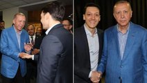 Mesut Özil, ortak yayın biter bitmez kare paylaştı: Her zaman yanındayız Cumhurbaşkanım