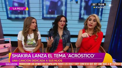 Shakira lanza tema dedicado a sus hijos