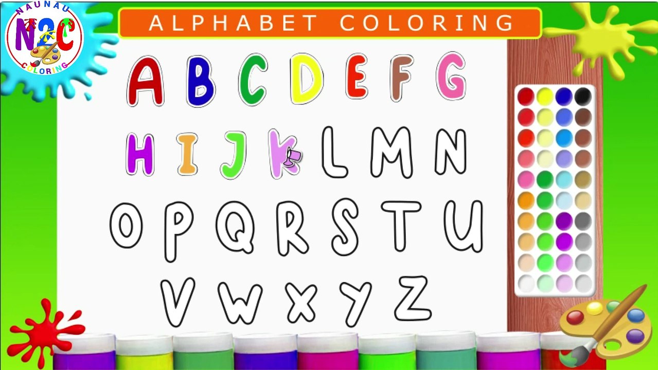 Coloring Alphabet - Video Dailymotion