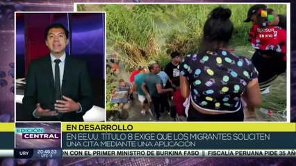 Flujo migratorio en frontera de México con EE.UU. aumenta después del cese del Título 42