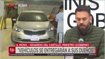 Gobierno admite que autos donados son robados y alega que no reciben información oportuna de Chile