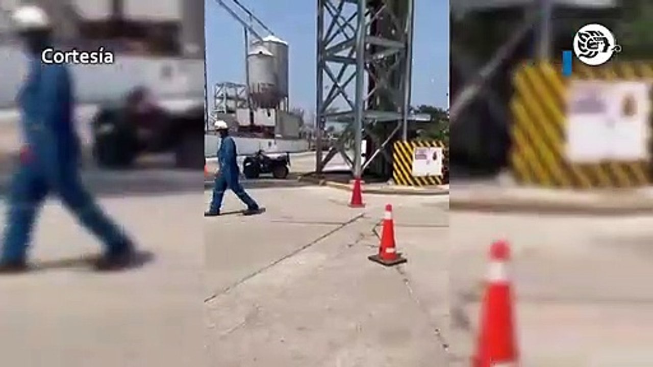 Controlan fuga de etano al interior del puerto de Coatzacoalcos