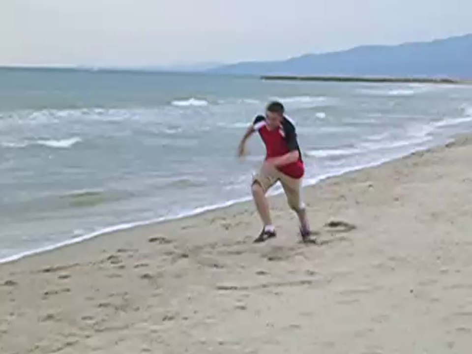 Régis saute un trou