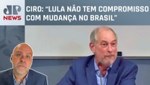 Ciro Gomes critica Lula, Banco Central e escolha da Galípolo; Borges analisa