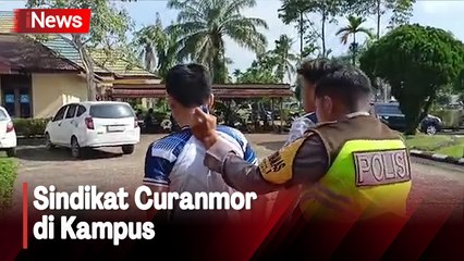 Sindikat Curanmor di Kampus, Oknum Mahasiswa di Jambi Diringkus Polisi