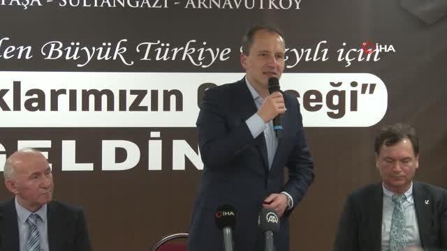 Fatih Erbakan: Milli Görüş siyaseti makam ve rakam için ihale ve koltuk için değil, Allah rızası için yapılan bir siyasettir