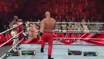 WWE2k23  WWE RAW Ricochet Braun Strowman vs Alpha Academy