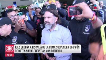 Juez prohíbe a Fiscalía exhibir imágenes y videos de Christian Von Roehrich